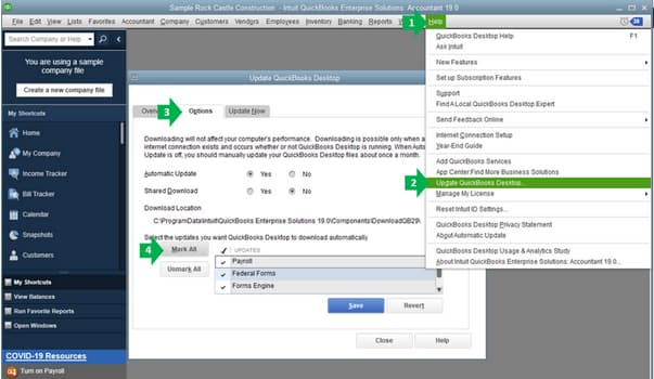 Update QuickBooks Desktop