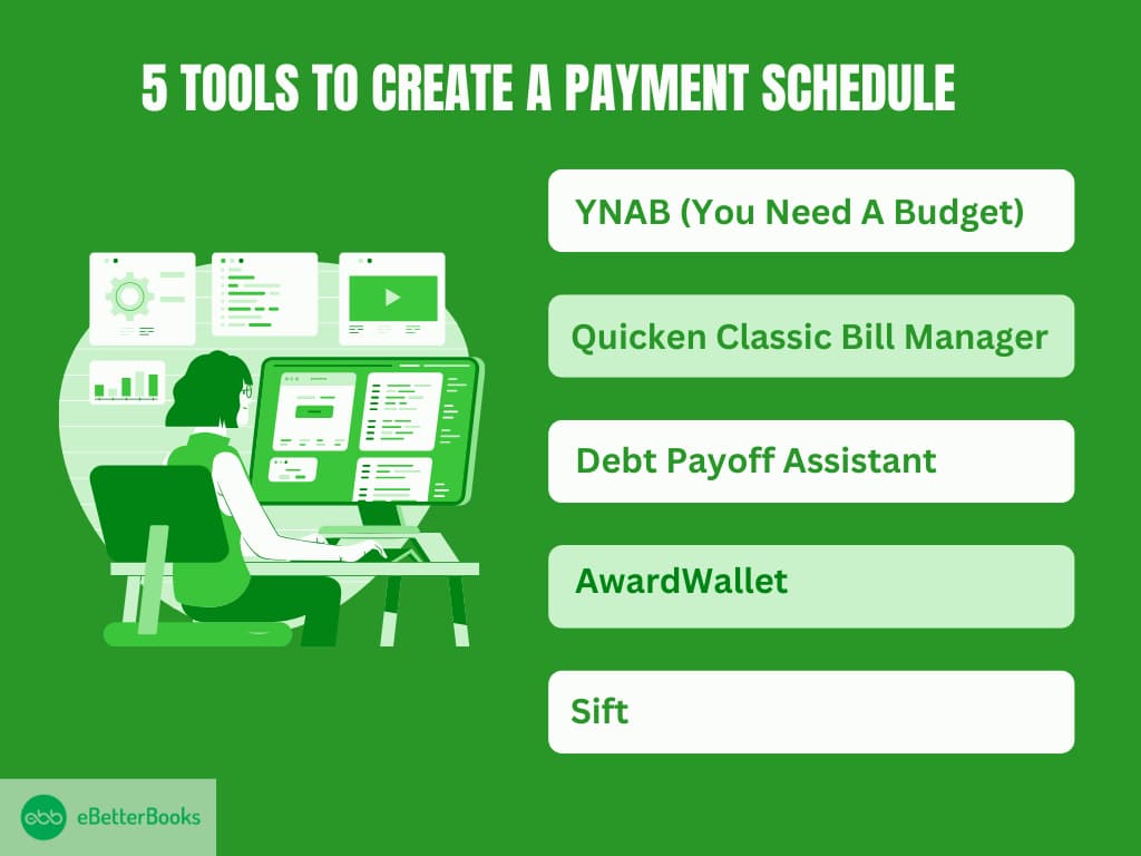 Best tools for payment schedule creation. Top 5 tools to create and manage payment schedules.