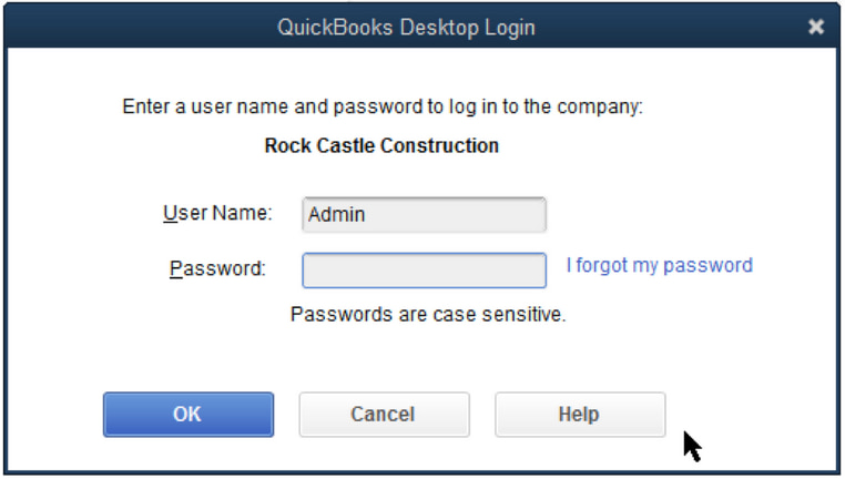 Admin Rights in QuickBooks