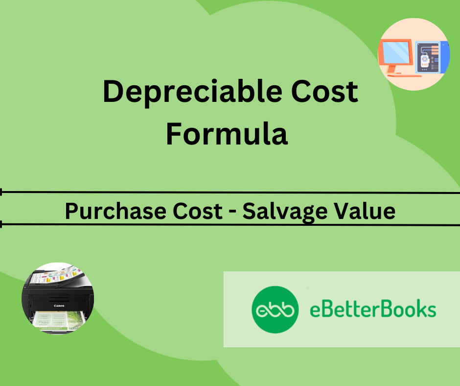 Formula of Depreciable Cost