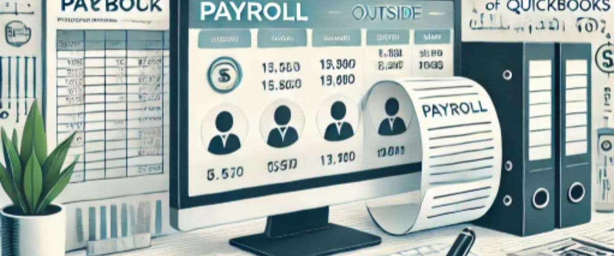How to Record Payroll Processed Outside of QuickBooks?