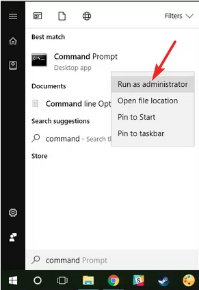 Run Administrator Command Prompt