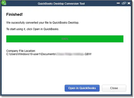 QuickBooks Conversion Tool