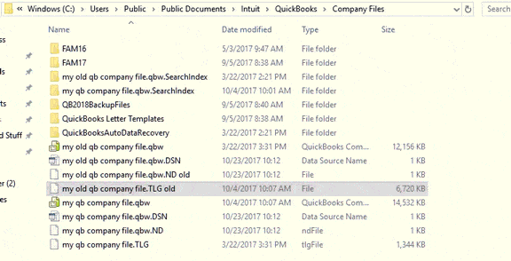 network data files (.nd) and transaction log files (.tlg) 