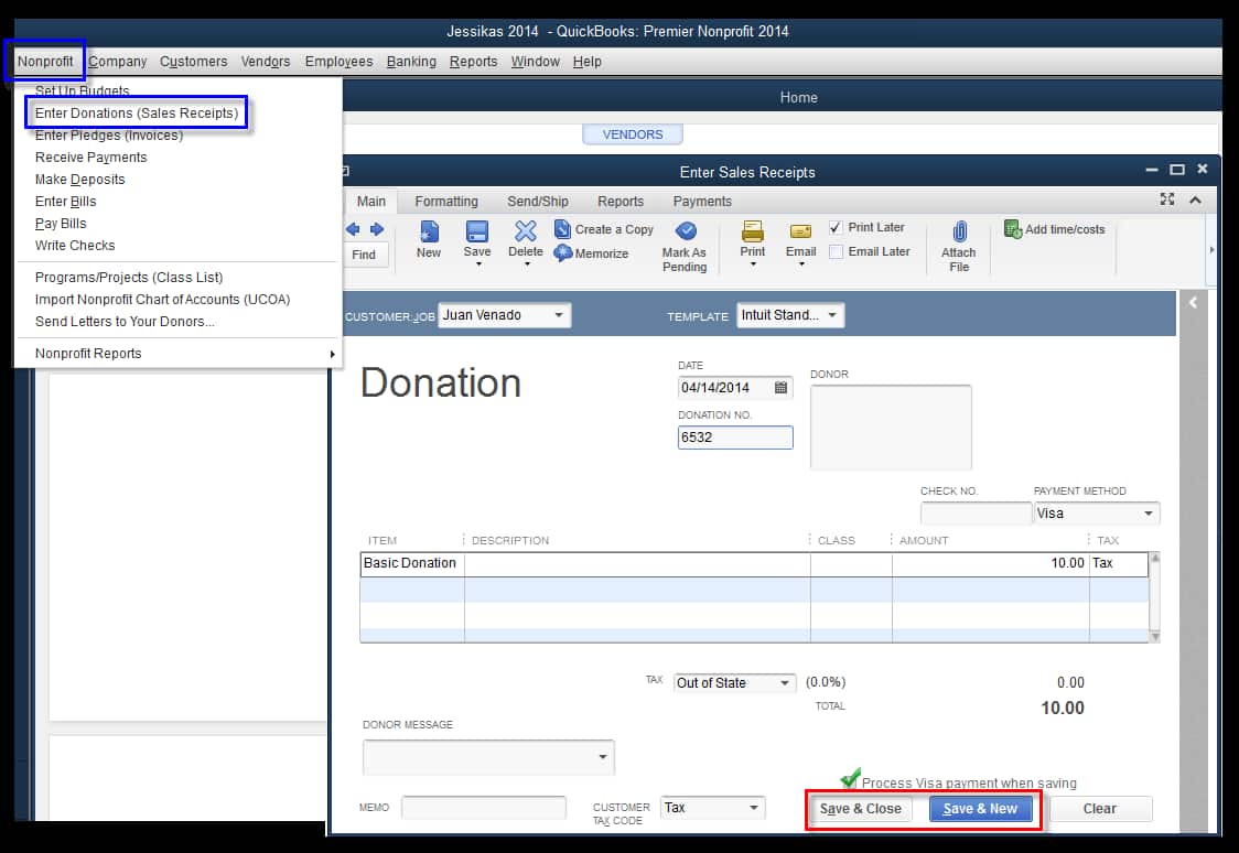 Create an Invoice for Donated Products or Services in QuickBooks Creating an invoice in QuickBooks for donated products or services to accurately record the transaction