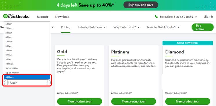 User Limits in QuickBooks Enterprise - Understand Subscription Restrictions Illustration showing the user limitations in QuickBooks Enterprise, highlighting maximum allowed users per subscription