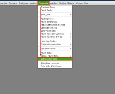 Why QuickBooks Is Not Calculating Payroll Taxes After Subscription Renewal? 1 Step 1 Run a Complete Payroll Tax Table Update