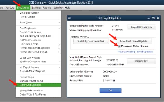 How to Fix QuickBooks Payroll Error PSXXX Series: A Complete Step-by-Step Guide to Resolve Configuration and Setup Issues 7 Get Payroll Updates