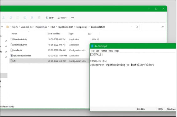 Locate the QBW32.exe file Locate the QBW32.exe file