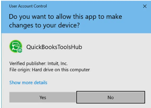 Allow QuickBooks Tool Hub Click on the QuickBooksToolHub.exe file