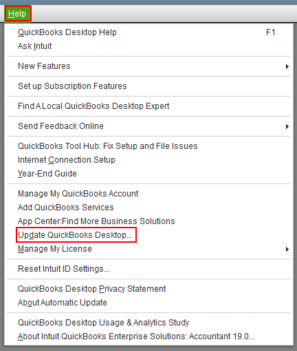 How to Fix QuickBooks Payroll Error PSXXX Series: A Complete Step-by-Step Guide to Resolve Configuration and Setup Issues 4 Check for New QuickBooks