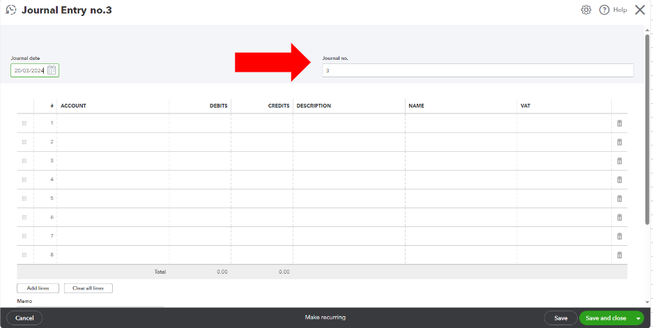 How to Reset Auto-Numbering and Lock Past Journal Entries in QuickBooks Desktop Enterprise 2024? 2 Manual option to type the new number in Journal Entry