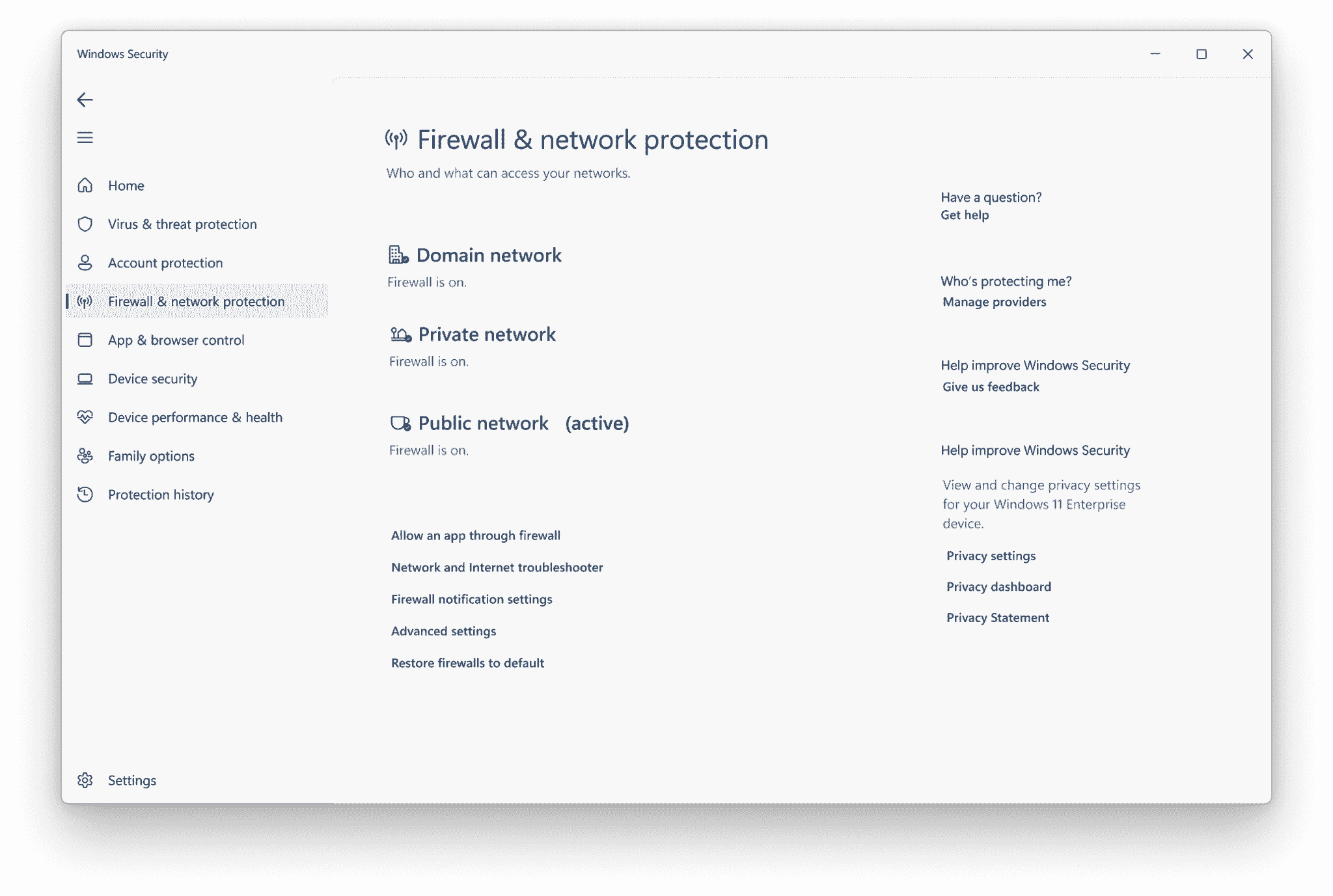  Configure Firewall and Security Settings