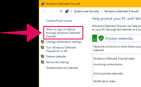 Ensure QuickBooks is allowed