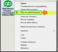 Run QuickBooks as Administrator