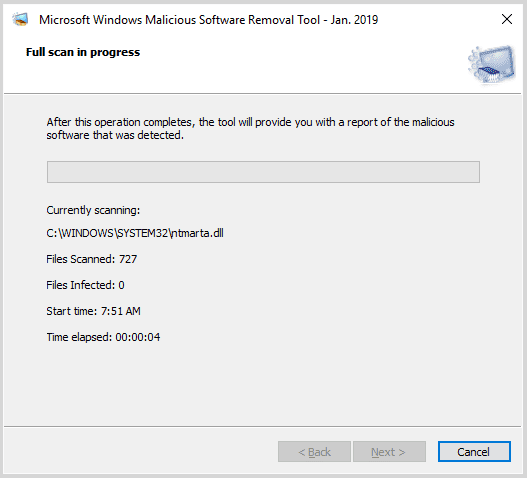 Scan System for VirusesMalware