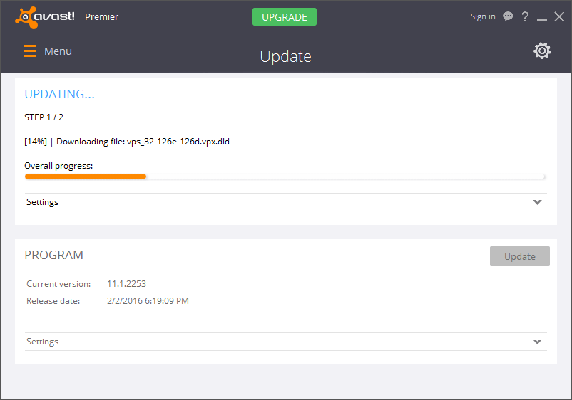 Update Antivirus Program
