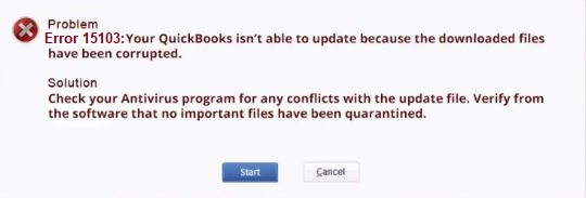 How to Fix QuickBooks Error 15103: Shared Download Drive isn’t Mapped Correctly