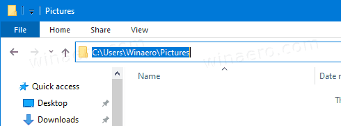  Screenshot: File Explorer address bar — Highlight: the typed network path. Don't know your server's name? On the server itself, right-click This PC → Properties, and look for "Device name."
