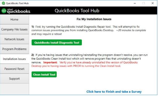Resolve Unrecoverable Error in QuickBooks Desktop Without Data Loss: 11 Methods 15 Installation Issues → Clean Install Tool