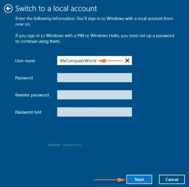 Create a New Windows Admin Profile