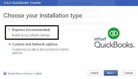 QuickBooks Installation folder on the Windows desktop for setup files