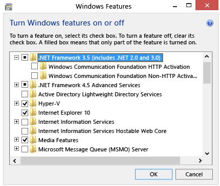 .NET Framework 3.5 (includes .NET 2.0 and 3.0)