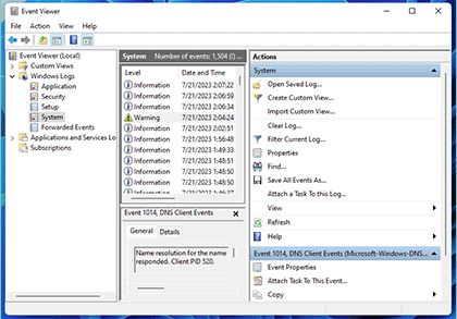 Resolve Unrecoverable Error in QuickBooks Desktop Without Data Loss: 11 Methods 2 Check a QuickBooks Crash in Windows Event Viewer